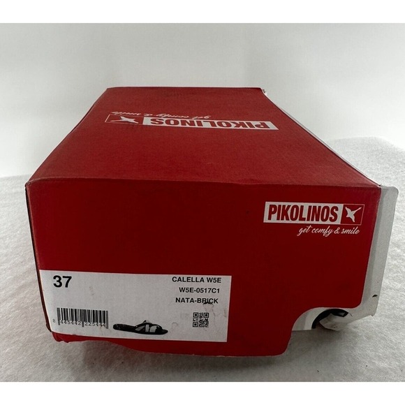 Pikolinos CALELLA Strappy Sandals Women’s Size 37 US 6.5-7 Calfskin Leather​​​ - Picture 9 of 10